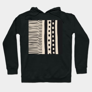 African zebra pattern Hoodie